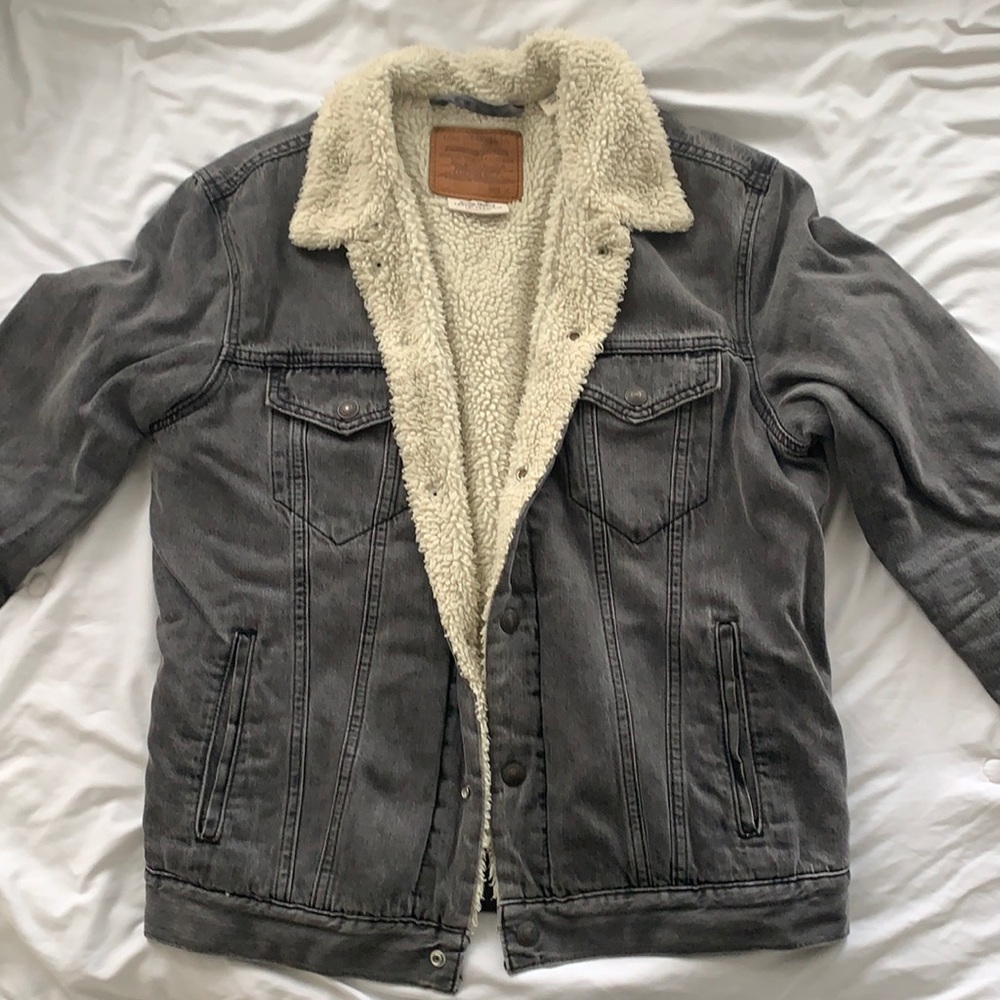 Mens Levi’s Sherpa Jacket
